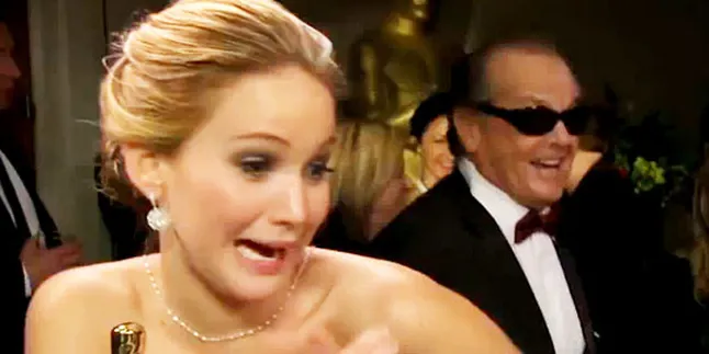 Jack Nicholson 'Merusak' Momen Wawancara Jennifer Lawrence