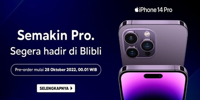 Jadi Apple Authorised Reseller di Indonesia, Blibli Hadirkan Pengalaman Belanja iPhone 14 yang Maksimal