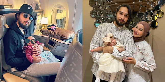 Being a Father, Here are Achmad Megantara's Moments of Taking Care of His Child - Now Appearing with a Thick Beard