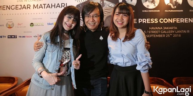 Jadi Bintang Tamu di Konser Ari Lasso, Ita Purnamasari Ngaku Salah Satu Penggemarnya