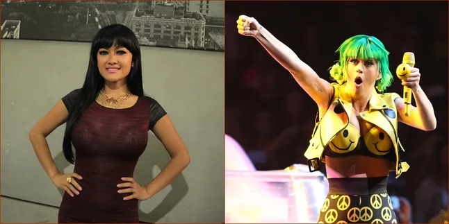 Jadi Burung Phoenix, Seksi Mana Julia Perez dan Katy Perry? Jadi Burung Phoenix, Seksi Mana Julia Perez dan Katy Perry?