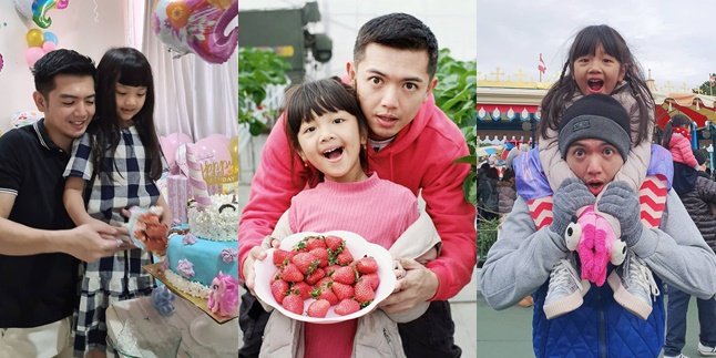 Being a Hot Daddy! These are 9 Portraits of Nicky Tirta Taking Care of His Child, Making a Special Birthday Cake for His Little Daughter
