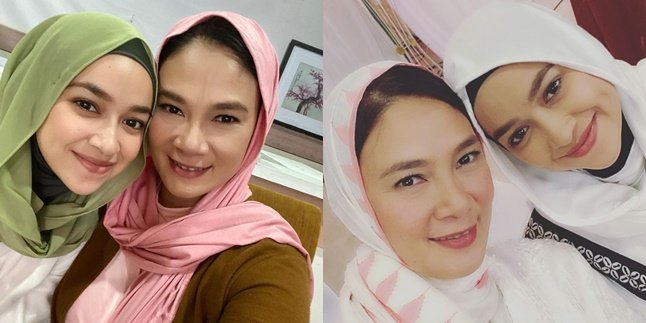 Being a Mother and Child in the Soap Opera 'SECOND WIFE', Here are 7 Portraits of Dian Nitami and Aryani Fitriana's Closeness Behind the Scenes