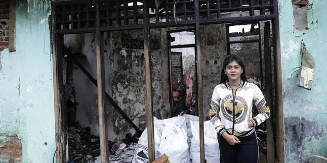 Jadi Korban Kebakaran, Khori LIDA Dapat Bantuan dari Para Sahabat