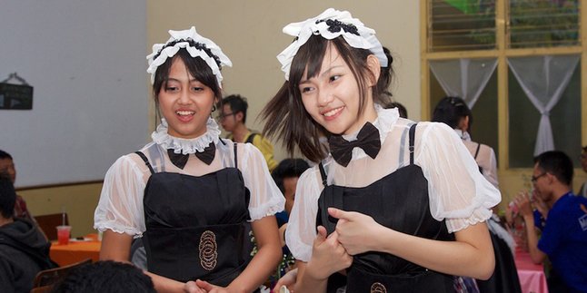 Jadi Maid Cantik, Para Personel JKT48 Bikin Geger Jakarta