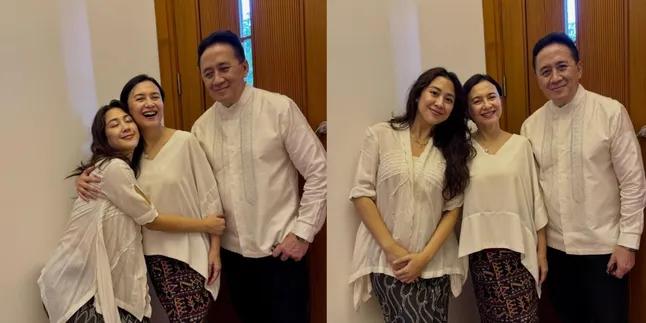 A Warm and Special Moment, Sherina Gathers with Family on Eid al-Fitr