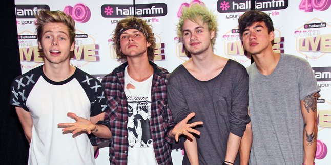 Jadi Opener Konser 1D, Personel 5SOS Harus Jaga Omongan