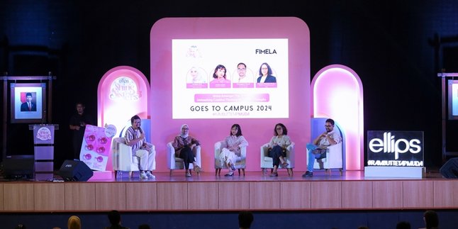 Be a Speaker at Ellips Shine Sisters Goes to Campus at UI, Fathia Izzati Reveals the Secret to Always Appearing Confident in Daily Life