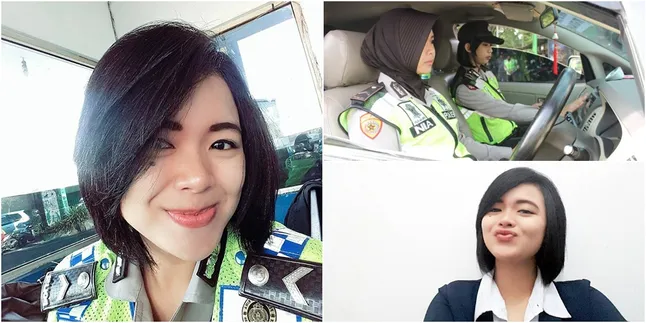 Jadi Relawan Antar Jemput, Polwan Malang Ini Bikin Gagal Fokus