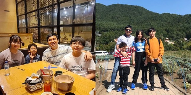 Being a Single Parent, Here are 9 Pictures of Sahrul Gunawan's Togetherness with His Three Children