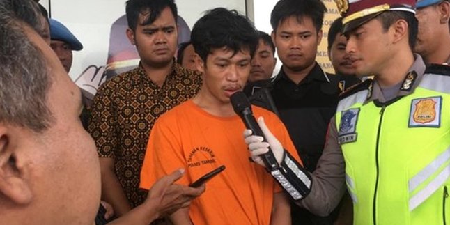 Jadi Tersangka, Adi Saputra 'Penghancur Motor' Menangis Minta Maaf