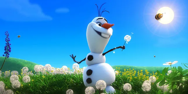 Jalan-Jalan ke Tempat Umum, Olaf 'FROZEN' Tak Dikenali Orang