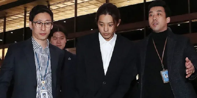 Jalani Pemeriksaan Jung Joon Young Datangi Kantor Kepolisian Seoul