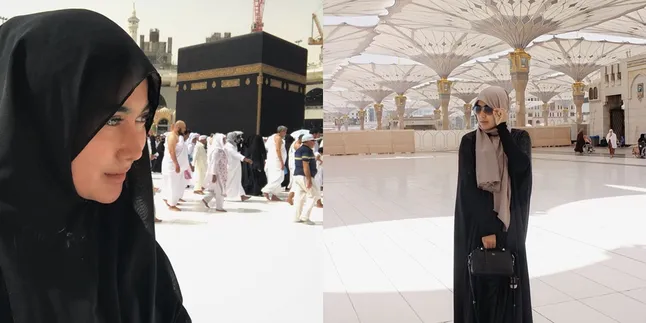 Jalani Ramadan di Tanah Suci, Viany Zaelany Terharu Melihat Kakbah