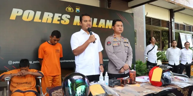 Jambret Sadis Beraksi di Malang, Satu Dilumpuhkan Timah Panas