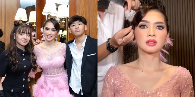 Janda Memesona, Ini 7 Potret Ultah Angel Karamoy ke-36 Tahun - Tampil Imut Pakai Dress Mini Bulu-Bulu