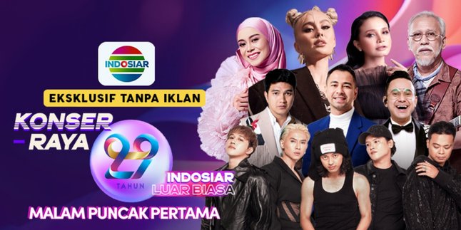 Don't Miss It! Indosiar's 29th Anniversary Concert Presents a Series of Artists and Special Collaborations