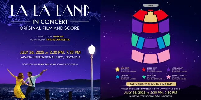Jangan Lewatkan "La La Land in Concert: Original Film and Score" Dipimpin oleh Maestro Addie MS Jangan Lewatkan "La La Land in Concert: Original Film and Score" Dipimpin oleh Maestro Addie MS