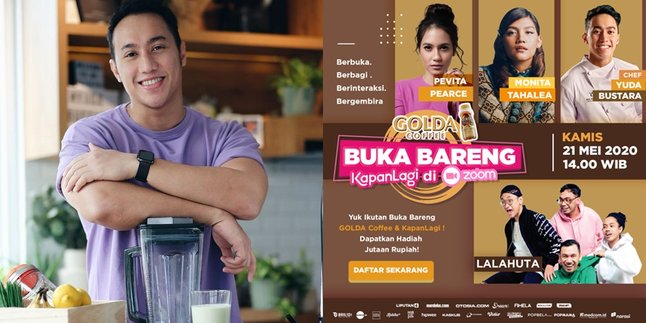 Don't Miss Golda Coffe KapanLagi Buka Bareng Edition 5, Chef Yuda Bustara Will Cook Live!