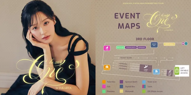 Jangan Sampai Nyasar! Intip Denah Venue Fan Meeting Kim Ji Won 'Be My One' di Jakarta Jangan Sampai Nyasar! Intip Denah Venue Fan Meeting Kim Ji Won 'Be My One' di Jakarta