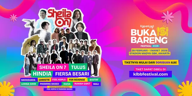 Jangan Sampai Terlewat! Ini Rundown Lengkap KLBB Festival 2026
