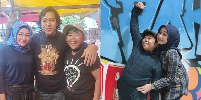 Jarang Muncul di Layar Kaca, Ini 7 Potret Komedian Adul dari Jualan Pecel Lele - Makin Lengket dengan Istri