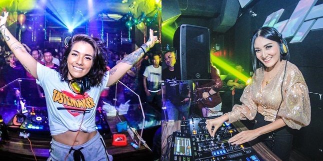 Rarely Appearing on Screen - Now Becoming DJs, 10 Stunning Photos of Sheila Marcia and Kiki Amalia's Style Battle