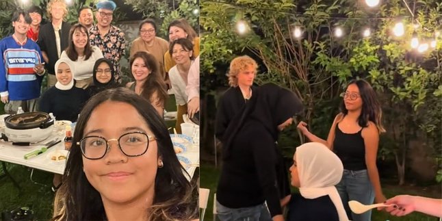 Rarely Show Romanticism! 8 Photos of Cinta Kuya Inviting Her Foreign Boyfriend to a Family Event