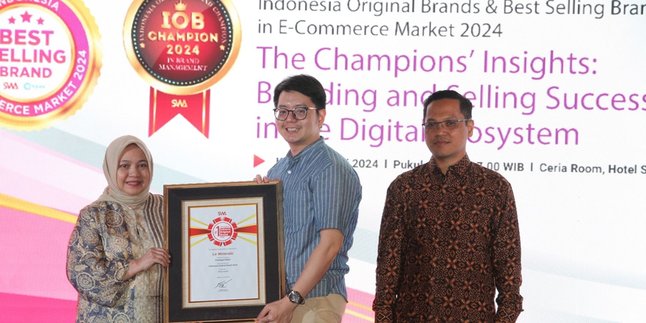 Jawara IOB Award 2024, Le Minerale Original Brand of Indonesia Proves Itself Capable of Competing with Foreign Products