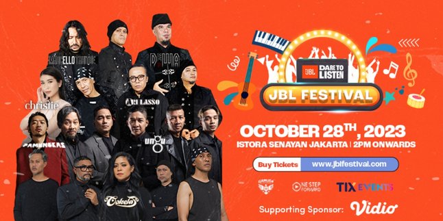 JBL Festival 2023 Presents a Lineup of Legendary Musicians, Including Dewa 19 and Ungu!