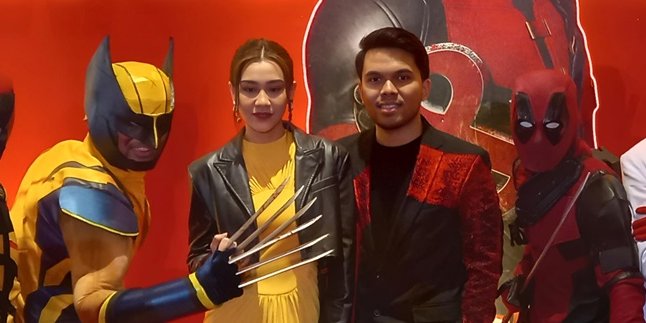 Ahead of Their Wedding, Watching 'DEADPOOL & WOLVERINE', Thariq Halilintar Claims to Be More Geeky Than Aaliyah Massaid