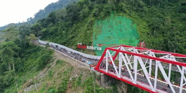 Jembatan Gladak Perak Penghubung Lumajang - Malang Sudah Bisa Dilintasi