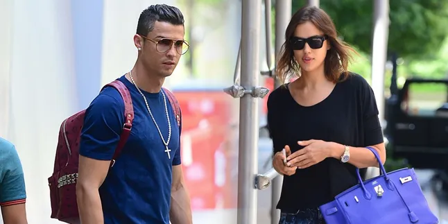 Jengkel, Kakak Cristiano Ronaldo 'Tampar' Irina Shayk