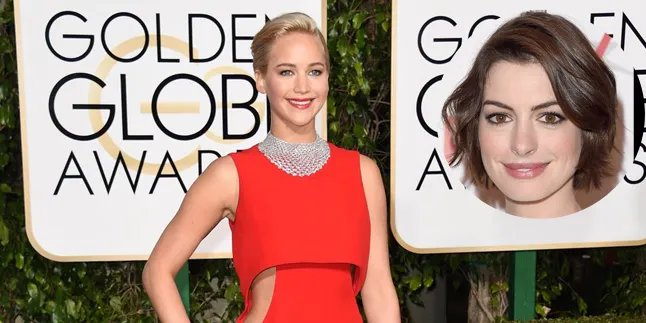 Jennifer Lawrence Dibully Netizen, Anne Hathaway Pasang Badan
