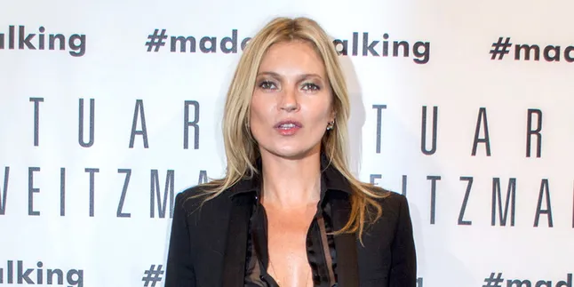 Jika Kecantikan Kate Moss Makin Hilang Ditelan Usia