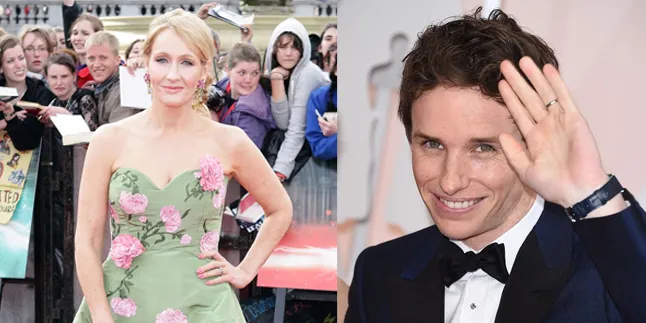 JK Rowling Gandeng Eddie Redmayne di Serial Lepas 'HARRY POTTER'