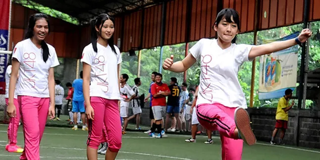 JKT48 Rekatkan Fans Dengan Futsal