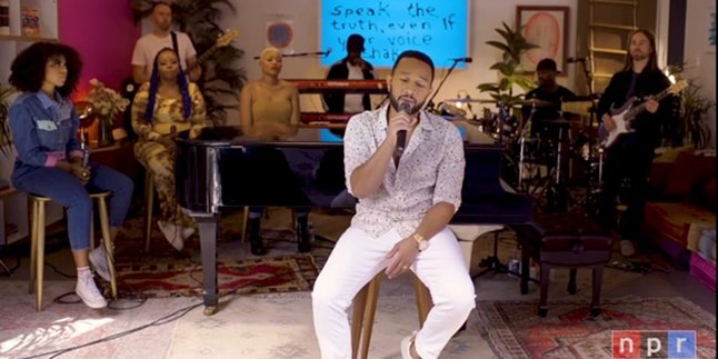 John Legend Sajikan Konser Virtual, Bawakan Lagu Yang Disebutnya Bentuk Cinta di Masa Pandemi