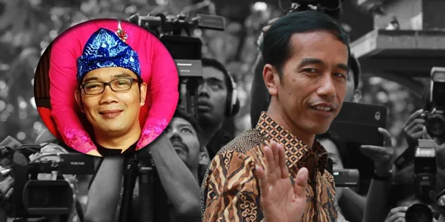 Jokowi Ditemani Kang Emil Blusukan & Beli Jaket Diskon di Bandung