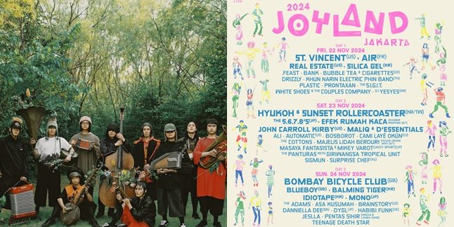 Joyland Festival Jakarta 2024 Reveals Exciting Names That Will Perform, Featuring Collaboration Between Hyukoh & Sunset Rollercoaster