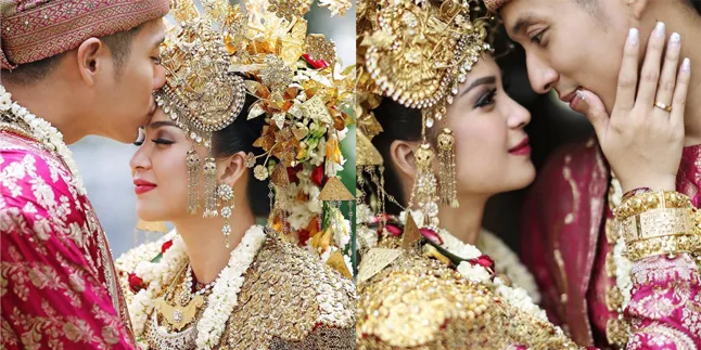 Junior Liem - Putri Titian Akhiri Wedding Party Dengan Cium Mesra