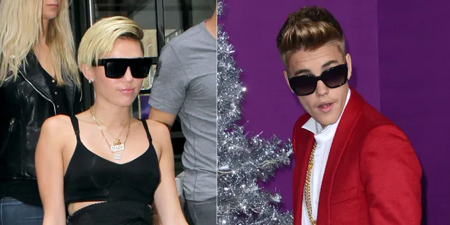 Justin Bieber + Make-Up = Miley Cyrus?