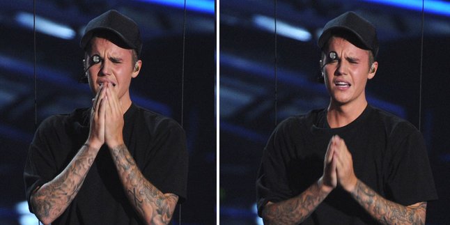 Justin Bieber Nangis di Panggung, Kini 'Pacar'-nya Buka Suara