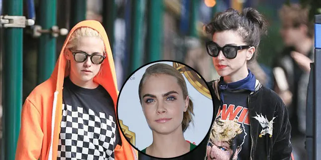 K-Stew & St Vincent Pesta Bareng, Malah Ketemu Cara Delevingne