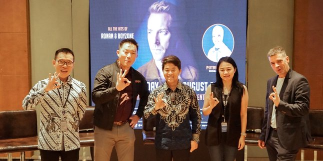 Good News! Ronan Keating Confirmed to Perform in Indonesia Through the Concert Titled 'Epic Night'