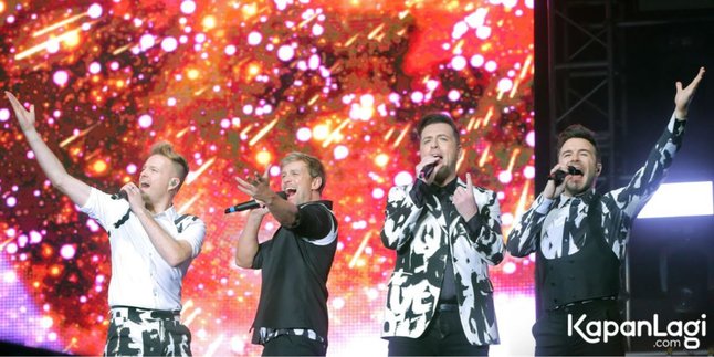 Good News! Westlife Confirmed to Hold a Concert in Indonesia This Year - Check the Ticket Prices