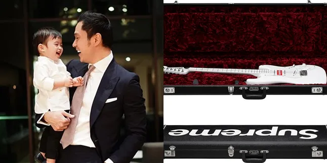 Kado Spesial Harvey Moeis untuk Raphael, Gitar Supreme x Fender Ratusan Juta! Kado Spesial Harvey Moeis untuk Raphael, Gitar Supreme x Fender Ratusan Juta!