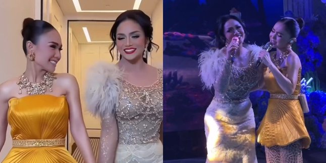 Older Siblings Known to Stay Young, Here are 7 Portraits of Yuni Shara and Kris Dayanti Singing on One Stage - Their Diva Aura is No Joke