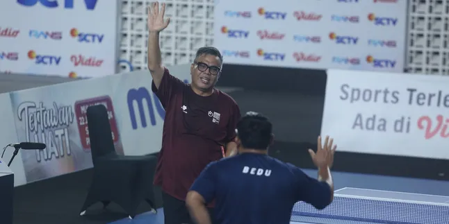 Kalahkan Bedu 3 Set Langsung, Abdel Ungkap Alasan Bisa Pertahankan Gelar Jawara Tenis Meja di TOSI