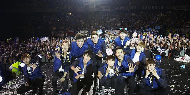 Kalahkan EXO - f(x), Super Junior Kuasai Musik China